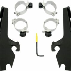 MOUNTING KIT TRIGGER-LOCK MEMPHIS FATS/SLIM-WINDSHIELD BLACK