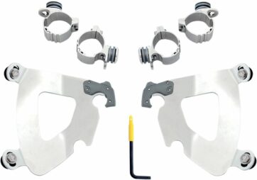 MOUNTING KIT TRIGGER-LOCK GAUNTLET FAIRING POLISHED