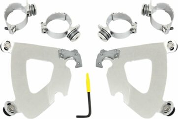 MOUNTING KIT TRIGGER-LOCK GAUNTLET FAIRING POLISHED