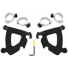 MOUNTING KIT TRIGGER-LOCK GAUNTLET-FAIRING BLACK