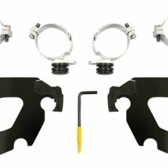 MOUNTING KIT TRIGGER-LOCK CAFE-FAIRING BLACK