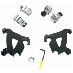 MOUNTING KIT TRIGGER-LOCK CAFE-FAIRING BLACK
