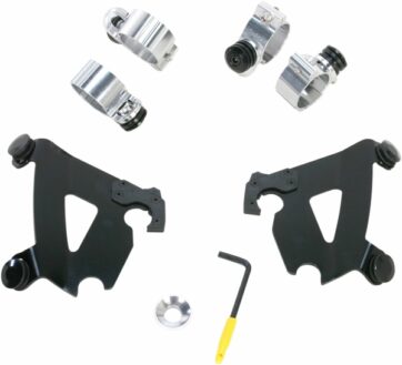 MOUNTING KIT TRIGGER-LOCK CAFE-FAIRING BLACK