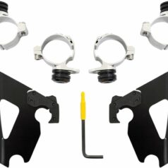 MOUNTING KIT TRIGGER-LOCK CAFE-FAIRING BLACK