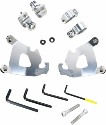 MOUNTING KIT TRIGGER-LOCK BULLET-FAIRING POLISHED