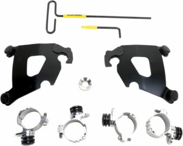 MOUNTING KIT TRIGGER-LOCK CAFE-FAIRING BLACK