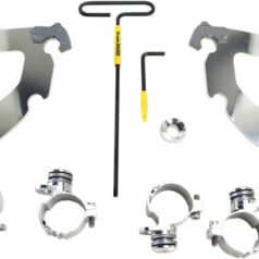 MOUNTING KIT TRIGGER-LOCK GAUNTLET FAIRING POLISHED