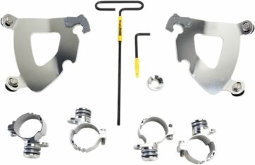 MOUNTING KIT TRIGGER-LOCK GAUNTLET FAIRING POLISHED