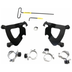 MOUNTING KIT TRIGGER-LOCK GAUNTLET-FAIRING BLACK