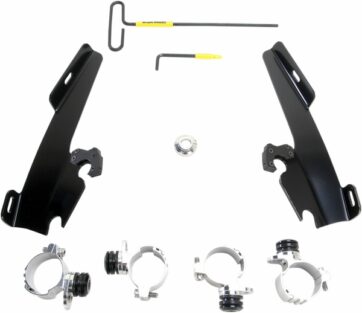 MOUNTING KIT TRIGGER-LOCK BATWING-FAIRING BLACK