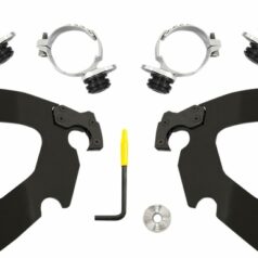 MOUNTING KIT TRIGGER-LOCK GAUNTLET-FAIRING BLACK