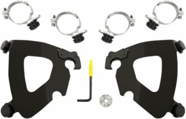 MOUNTING KIT TRIGGER-LOCK GAUNTLET-FAIRING BLACK