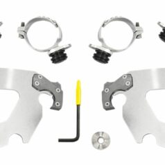 MOUNTING KIT TRIGGER-LOCK BULLET-FAIRING POLISHED