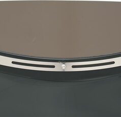WINDSHEILD TRIM BATWING-FAIRING SLOTTED SLIM POLISHED