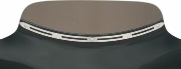 WINDSHEILD TRIM BATWING-FAIRING SLOTTED SLIM POLISHED