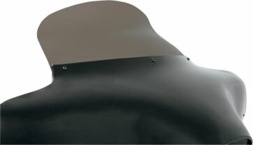 WINDSHIELD SPOILER BATWING-FAIRING 9" SMOKE