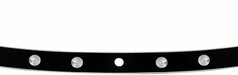 WINDSHIELD TRIM OEM-FAIRING DISH BLACK