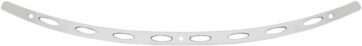 WINDSHIELD TRIM OEM-FAIRING OVAL POLISHED