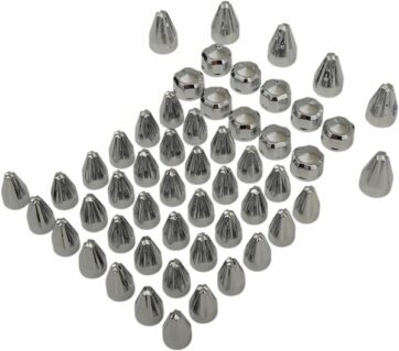 CAP FLUTED M8 CHR
