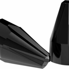 CAP FLUTED M8 BLK