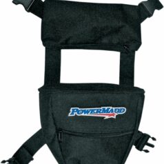 HANDLEBAR BAG DELUXE TEXTILE STORAGE BLACK