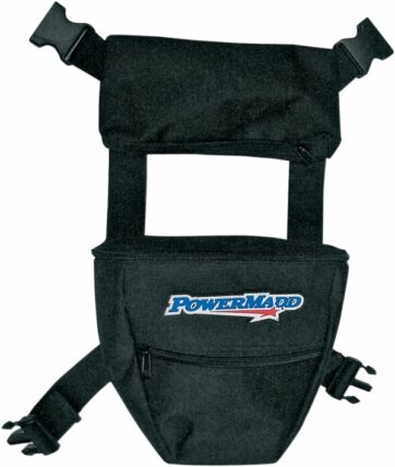 HANDLEBAR BAG DELUXE TEXTILE STORAGE BLACK