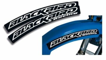 FRONT SIDE FENDER DECALS 2 PCS