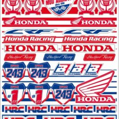 HONDA GARIBOLDI LOGO DECAL KIT