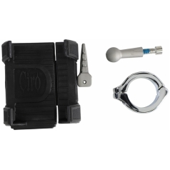 SMARTPHONE/GPS HOLDER WITH BAR MOUNT 1,25" CHROME