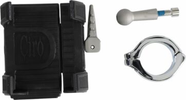 SMARTPHONE/GPS HOLDER WITH BAR MOUNT 1,25" CHROME