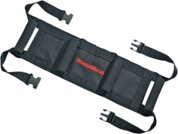 PASSENGER HANDLE RIDER HOLD-TIGHT™ NYLON CUSTOM REPLACEMENT BLACK