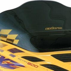 WINDSHIELD COBRA™ 13.25" POLYCARBONATE CUSTOM REPLACEMENT BLACK