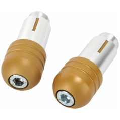 HANDLEBAR ENDS RENTHL GLD