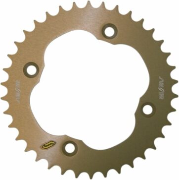 5-3487 REAR LIGHTWEIGHT SPROCKET 37 TEETH 520 PITCH NATURAL ALUMINIUM