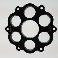 REAR SPROCKET CARRIER 520 & 525 PITCH ALUMINUM BLACK DUCATI