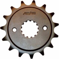 333 FRONT REPLACEMENT SPROCKET 17 TEETH 520 PITCH BLACK STEEL