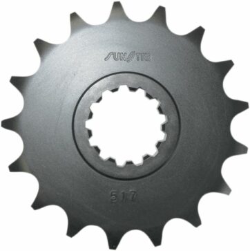 517 FRONT REPLACEMENT SPROCKET 16 TEETH 530 PITCH BLACK STEEL