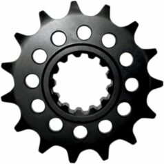 392 FRONT REPLACEMENT SPROCKET 15 TEETH 520 PITCH BLACK STEEL