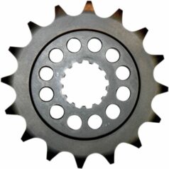 396 FRONT REPLACEMENT SPROCKET 17 TEETH 520 PITCH BLACK STEEL