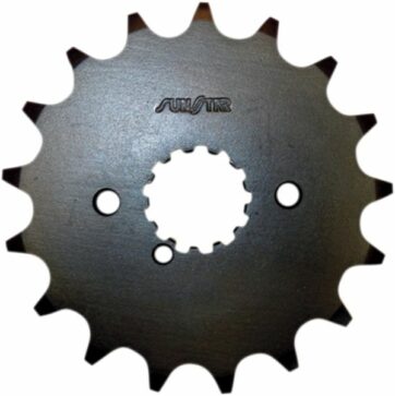 511 FRONT REPLACEMENT SPROCKET 18 TEETH 530 PITCH BLACK STEEL