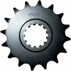 421 FRONT REPLACEMENT SPROCKET 16 TEETH 525 PITCH BLACK STEEL