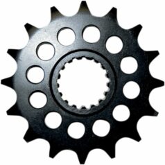 427 FRONT REPLACEMENT SPROCKET 17 TEETH 525 PITCH BLACK STEEL