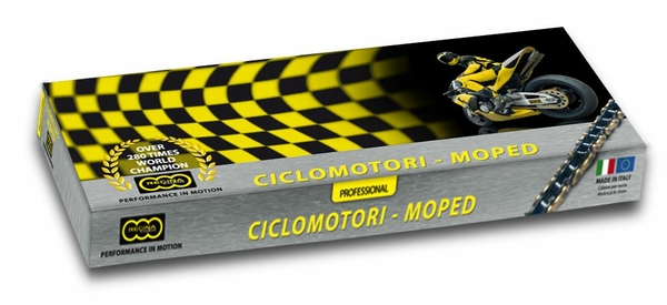 124 OROY 112 CLIP LINK 420 NON-SEAL DRIVE CHAIN / GOLD|NATURAL