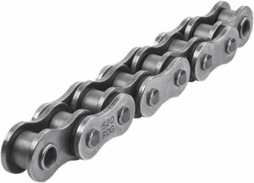 RDG 114 RIVET LINK 520 X-RING PERFORMANCE REPLACEMENT DRIVE CHAIN NATURAL|NATURAL STEEL