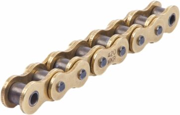 MXR 126 CLIP LINK 420 NON-SEAL PERFORMANCE REPLACEMENT DRIVE CHAIN GOLD|GOLD STEEL