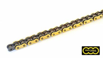 126 ORT2 140 RIVET LINK 428 O-RING REPLACEMENT DRIVE CHAIN / GOLD|NATURAL