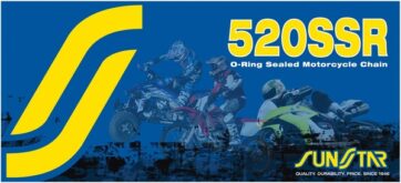 SSR 108 CLIP LINK 520 O-RING PERFORMANCE REPLACEMENT DRIVE CHAIN NATURAL|NATURAL STEEL