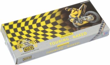 530/136 ZRT 136 RIVET LINK 530 Z-RING PERFORMANCE REPLACEMENT DRIVE CHAIN / GOLD|BLACK / STEEL
