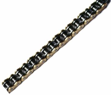 137 ZRP 96 RIVET LINK 525 Z-RING REPLACEMENT DRIVE CHAIN / GOLD|NATURAL