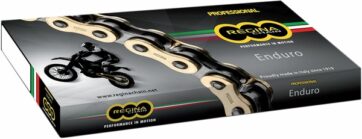 520/135 ZRE 135 RIVET LINK 520 Z-RING PERFORMANCE REPLACEMENT DRIVE CHAIN / GOLD|BLACK / STEEL